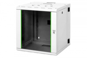 Digitus 12U 19" fali rackszekrény 600x600mm szürke (DN-19 12-U-3)